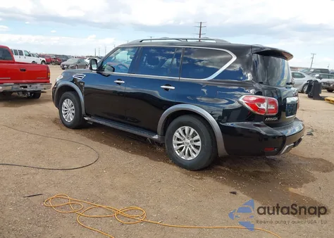 2019 Nissan Armada Sv z USA, uszkodzony, nr VIN JN8AY2ND0KX009137